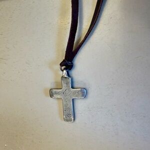 Sundance Mountain Spirits Cross Necklace